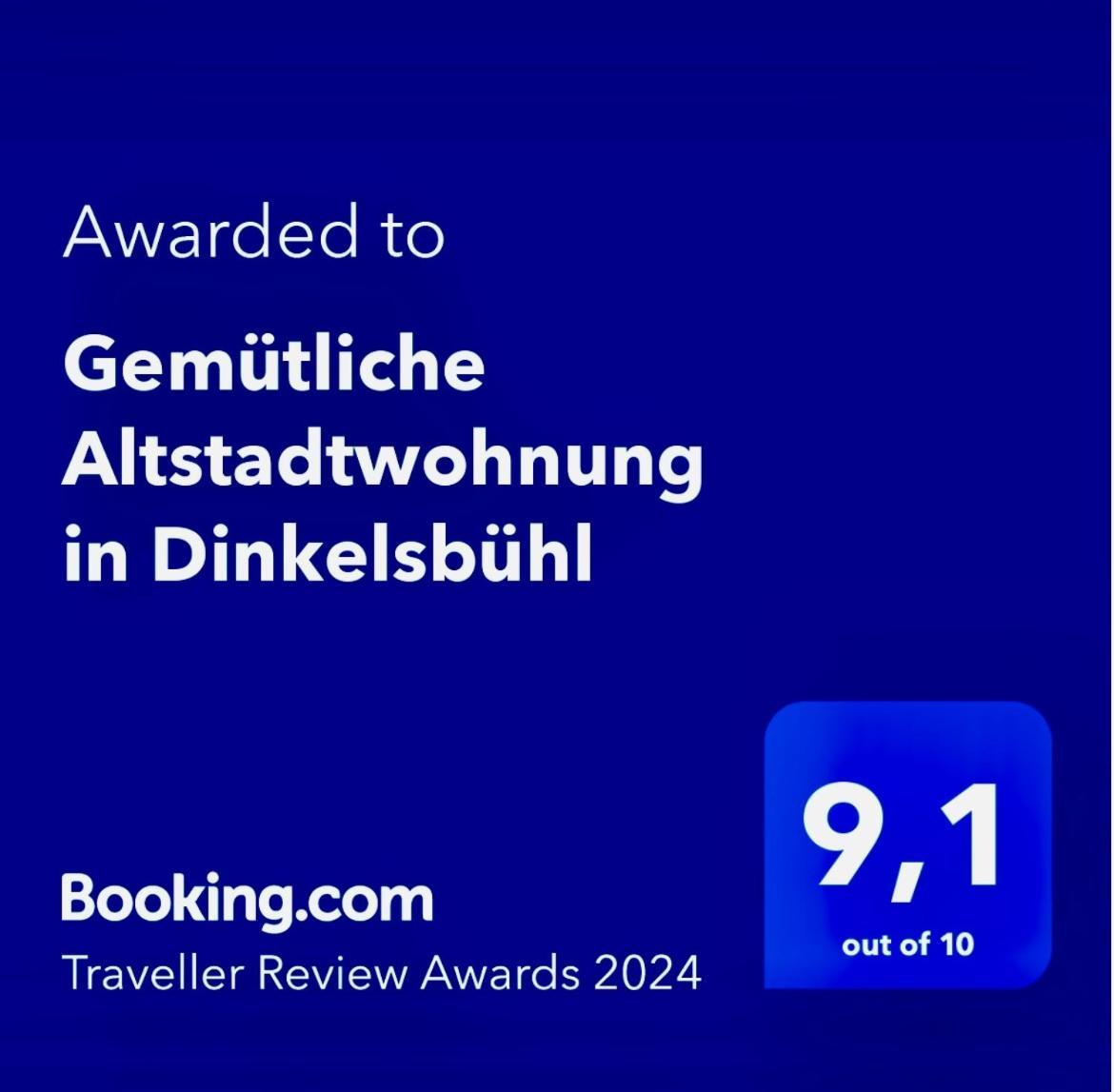 Gemuetliche Altstadtwohnung In Dinkelsbühl Exteriör bild